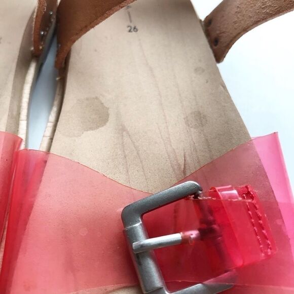 Zara foam buckle sandals VGUC size 26(9.5) - Picture 5 of 7